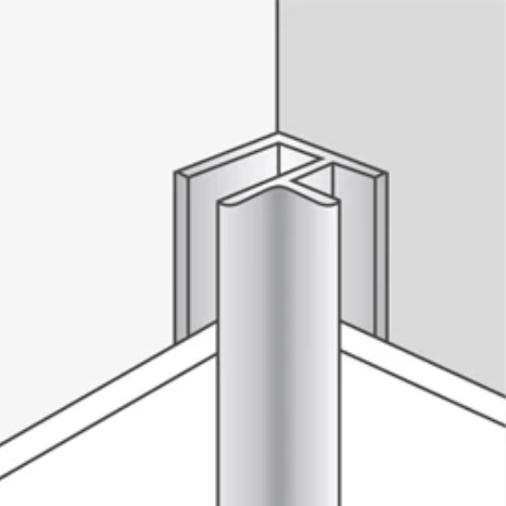 Dumawall+ Aluminium Universal Corner