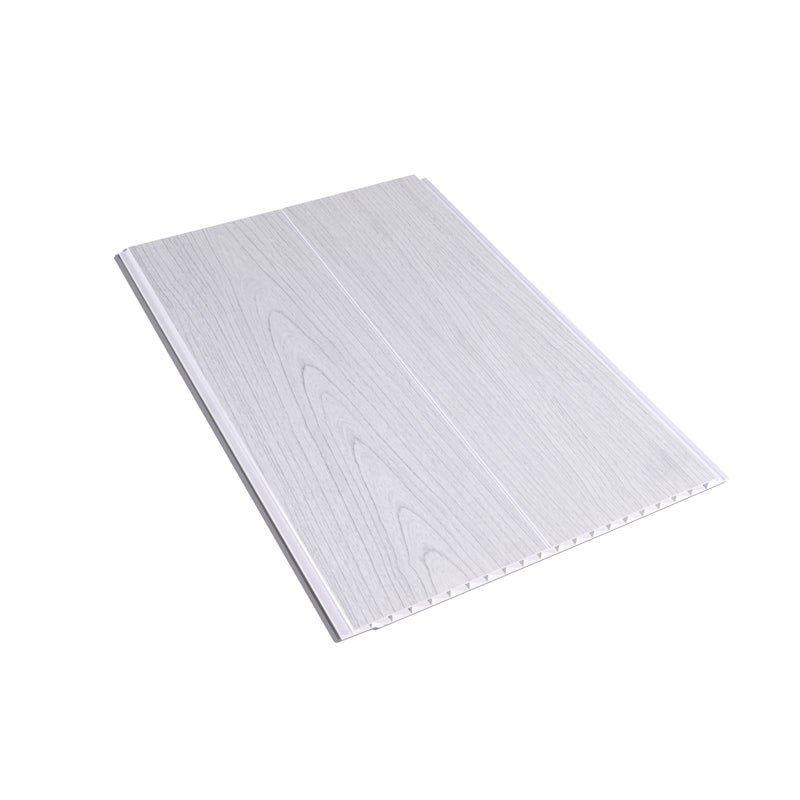 Ultra White Ash PVC Ceiling (Pack 4) - Satin 4m x 250mm
