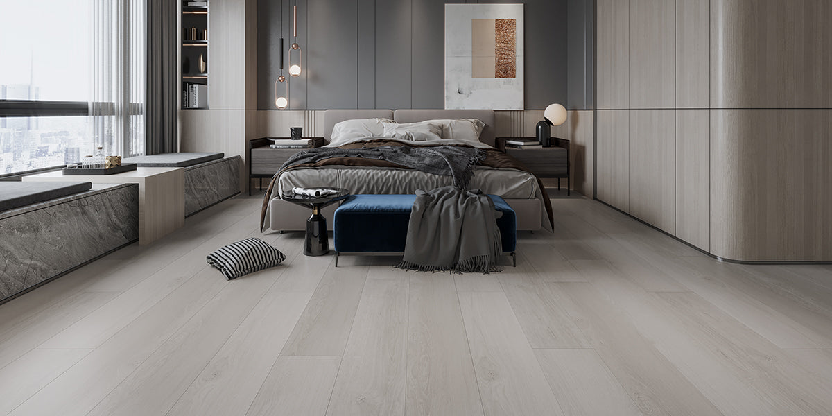 Hydrostone Ivory Oak Plank SPC