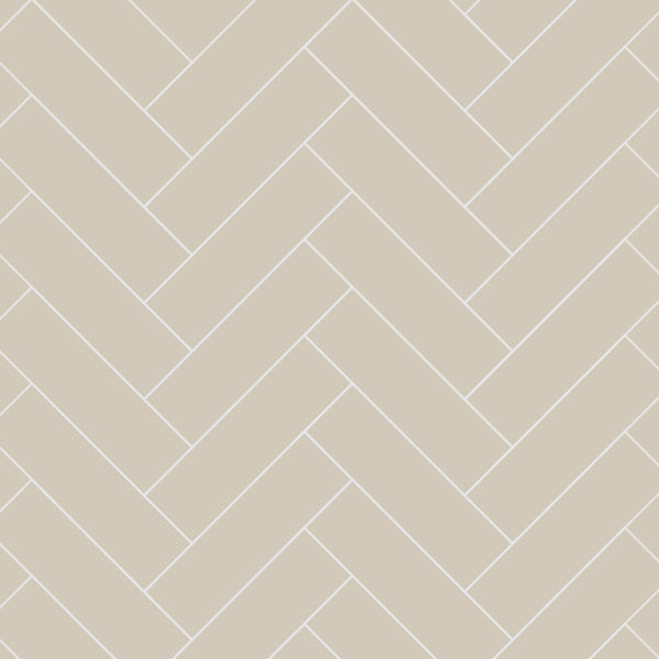 Taupe Grey - Herringbone Tile