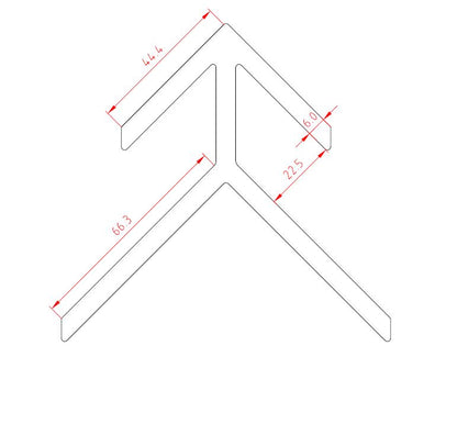 HD Ultra Cladding T&G H-Joint Channel 3M