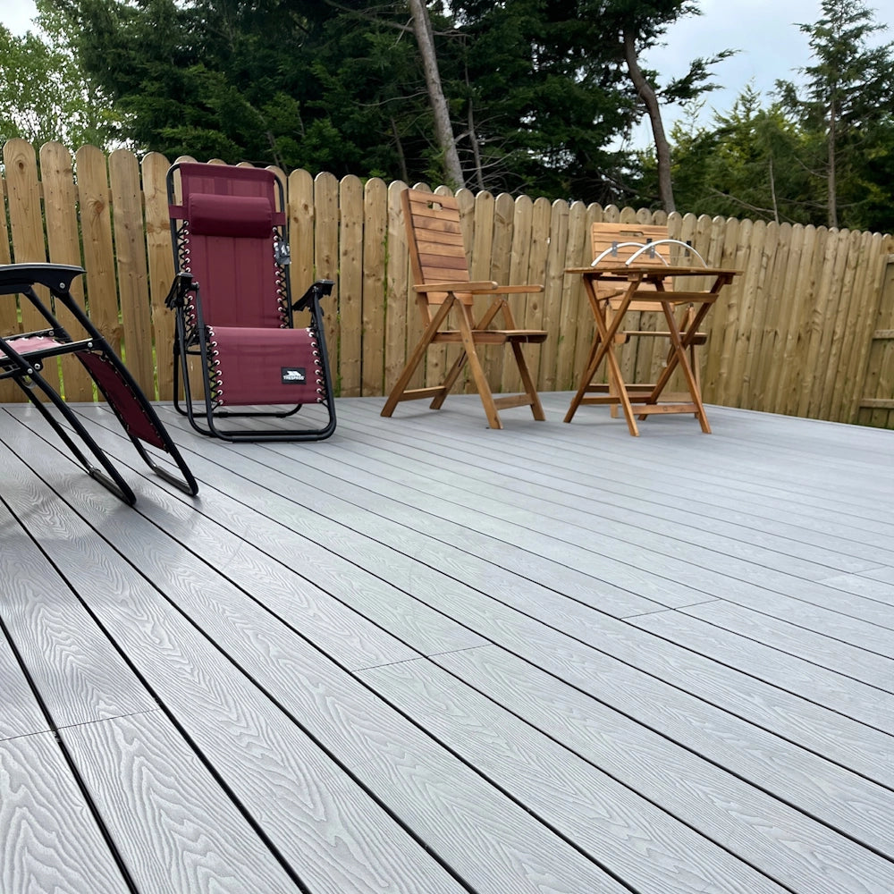 Deep Embossed DIY Decking Bundle 3.6m x 3.9m