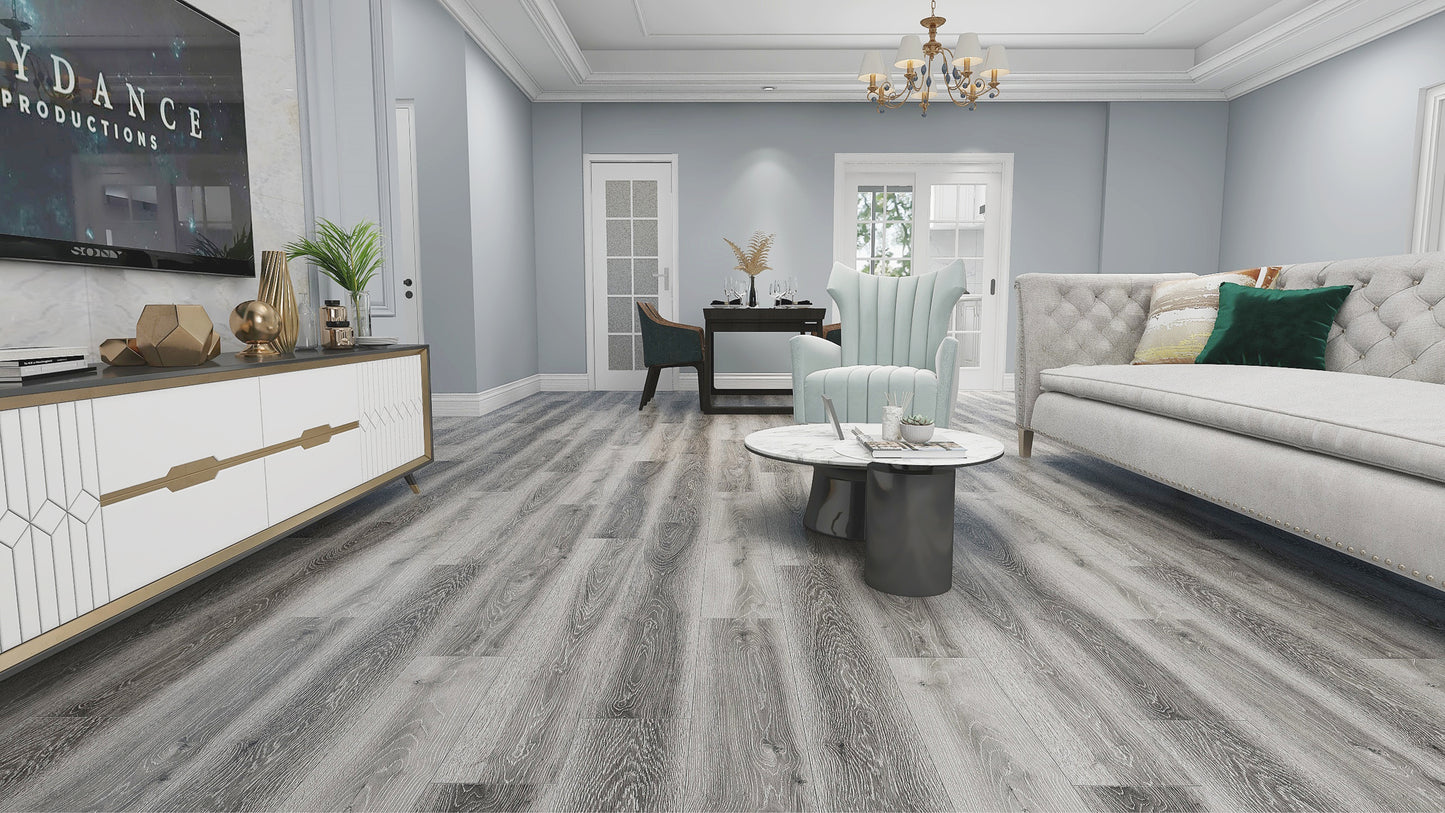 Hydrostone Grey Plank SPC