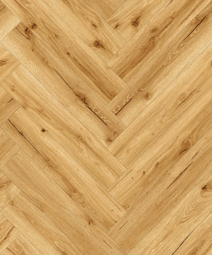 Hydrostone Timeless Oak Herringbone SPC