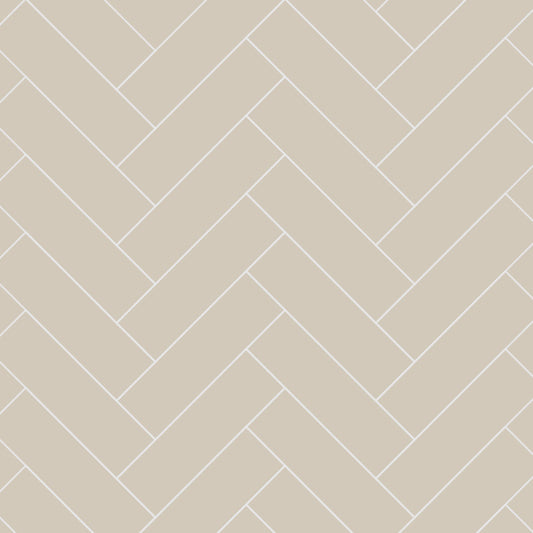 Taupe Grey - Herringbone Tile