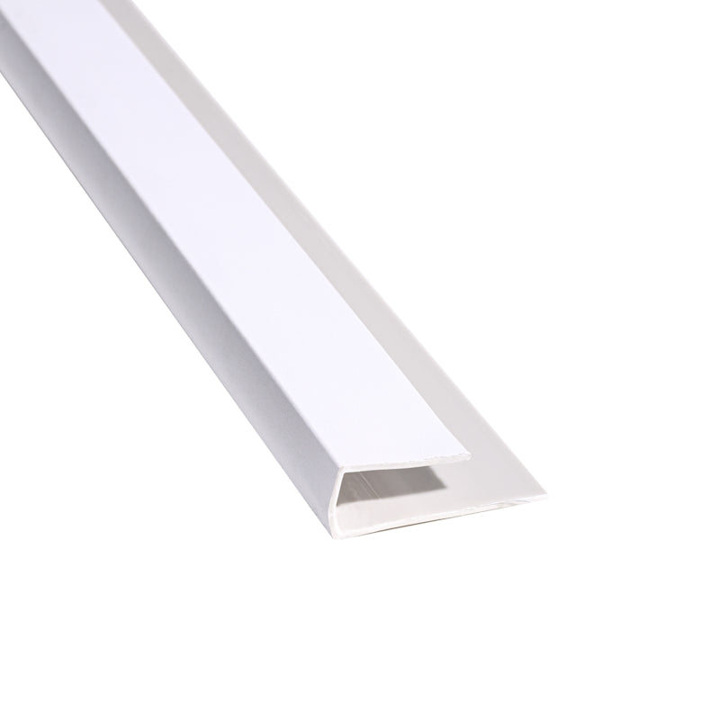 Ultra White Ash PVC Ceiling (Pack 4) - Satin 4m x 250mm