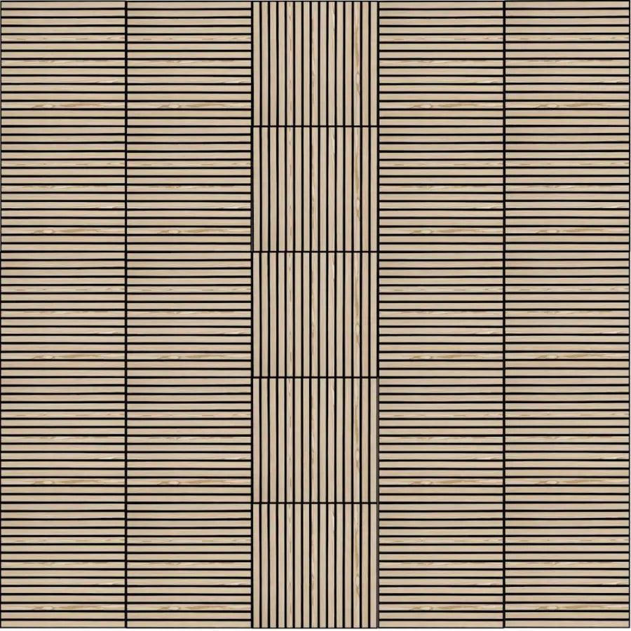 Akupanel Natural Oak 600 Square Tiles Soon