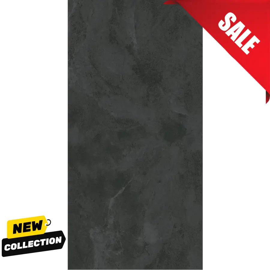 Rhino Cosmos Black Tile Spc Hyrdostone