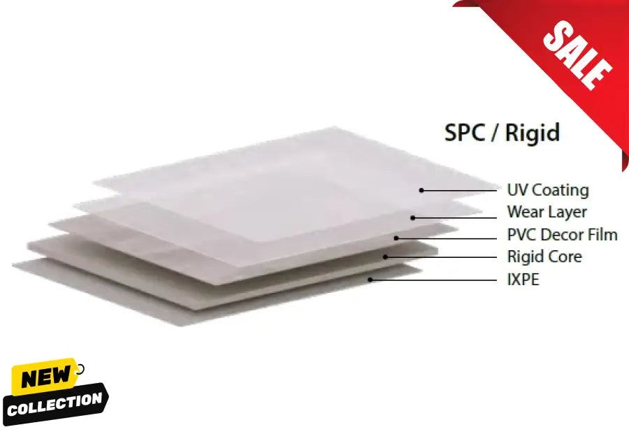 Rhino Nimbus Light Grey Tile Spc Hyrdostone