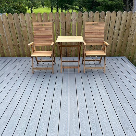 Deep Embossed DIY Decking Bundle 3.6m x 3.9m